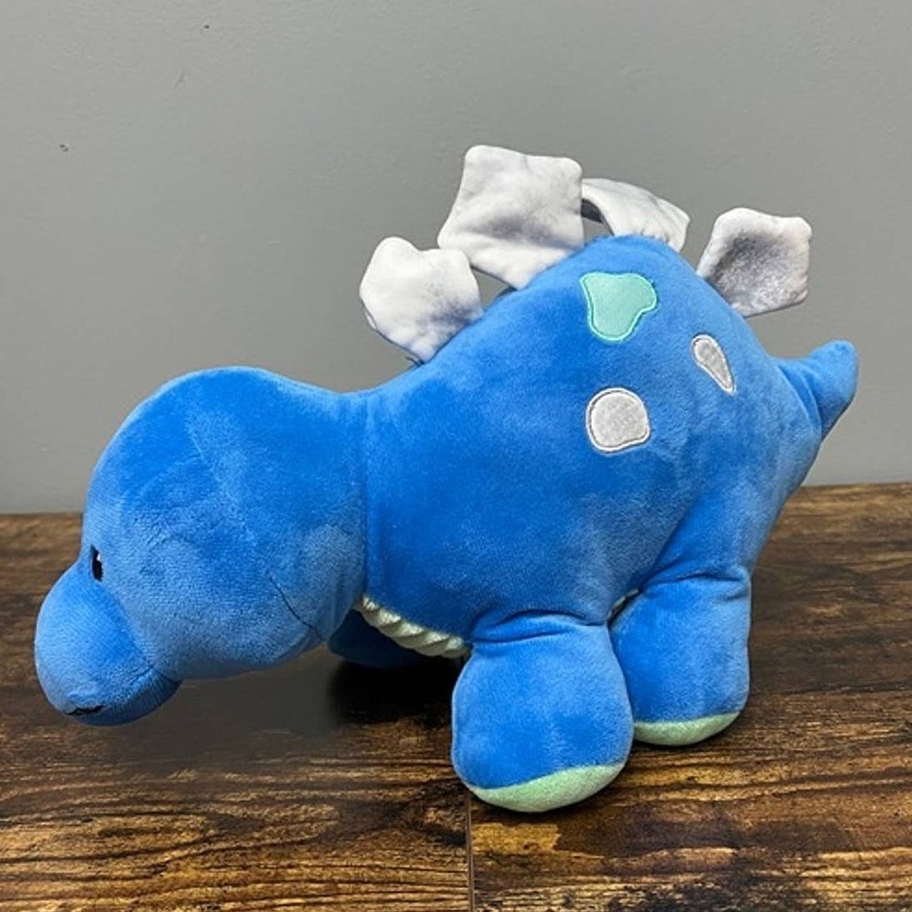 Walgreens Blue Stegosaurus Dinosaur Plush Stuffed Animal Soft Toy 127821